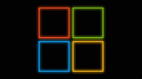 Os Windows 10 Neon Wallpaper For Desktop 1920x1080 Full Hd