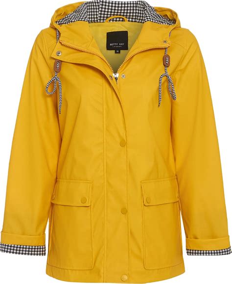 Betty Kay Women's Reah Water Repellent Jacket With Contrast Drawstring