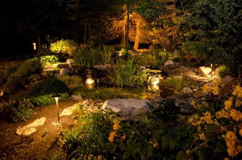 Light Up The Night With Beautiful Pond Lighting Aquareale Pond Blog