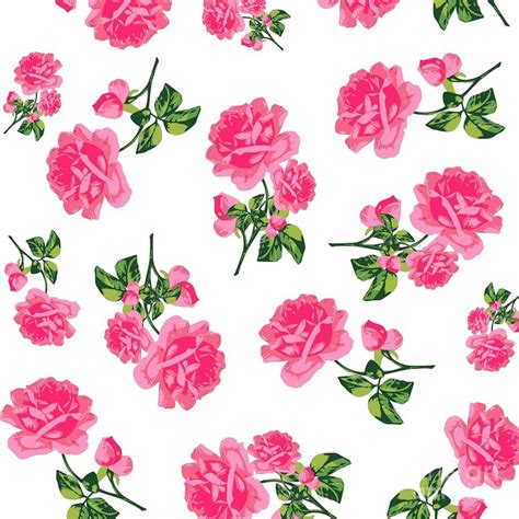 Maybe you would like to learn more about one of these? Vintage Pink Rose Flower Pattern Drawing by Li Or