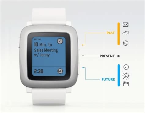 Smartwatch Pebble Time Steel Ng