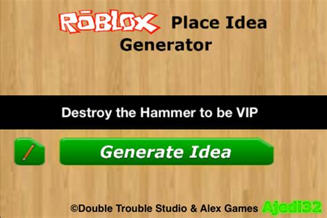 In my name ideas, i used words like brain, robot, advanced and learn, you can see that while these words can be related to artificial intelligence, they also suggest that you can expect an advanced, technological and intelligent type of product or service from this. App Shopper: Idea Generator for ROBLOX (Games)