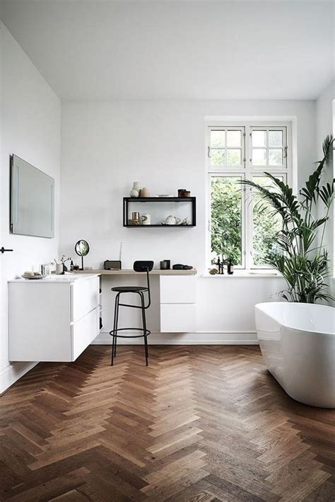 40 Gorgeous Modern Scandinavian Bathroom Ideas Momooze
