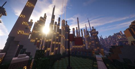 Virturia Scale Dystopian City V12 Minecraft Map