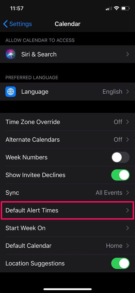 By changing the default calendar, whatever event you create in education. How to Set & Change Calendar Alert Times on iPhone & iPad