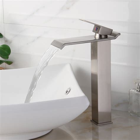 Lowest prices and fastest delivery times. Elite Single Handle Bathroom Waterfall Faucet & Reviews ...
