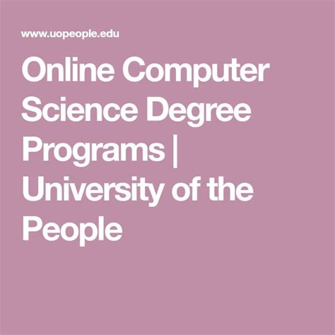 Ranking the top online computer science degree programs. Online Computer Science Degree Programs | University of ...