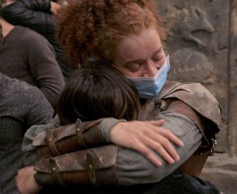 Ruby Cruz And Erin Kellyman Willow Disney Bts In Erin Willow The Last Of Us