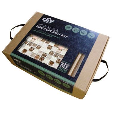 Check out make your own backsplash. DIY Tile Backsplash Kit 15Ft Bamboo | Diy tile backsplash, Backsplash, Diy network