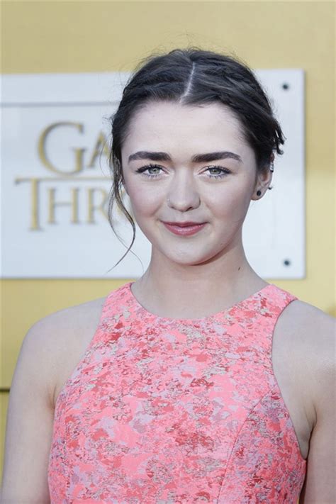 Maisie Williams Game Of Thrones Season 5 Us Premiere In San Francisco