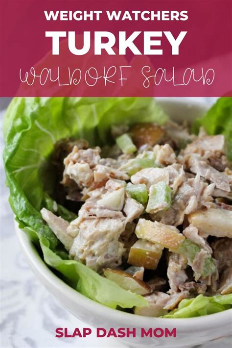 Turkey Waldorf Salad Recipe Leftover Turkey Recipes Turkey Salad