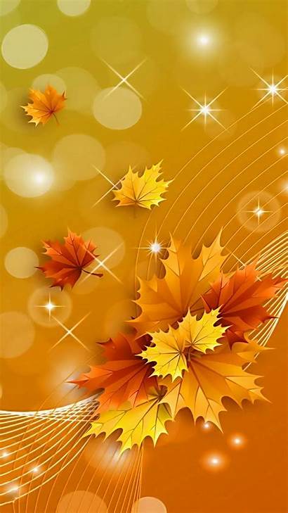 Iphone Fall Phone Leaves Autumn Flower Backgrounds
