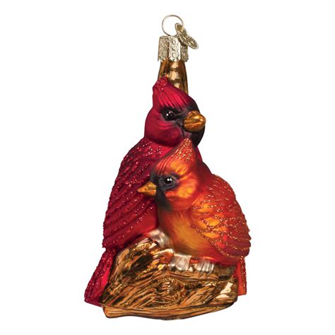 Old World Christmas Pair Of Cardinals Ornament Winterwood Gift
