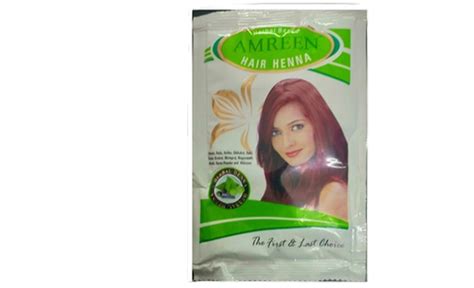 Amreen Herbal Hair Henna Color At Rs 15piece Natural Hair Colors In