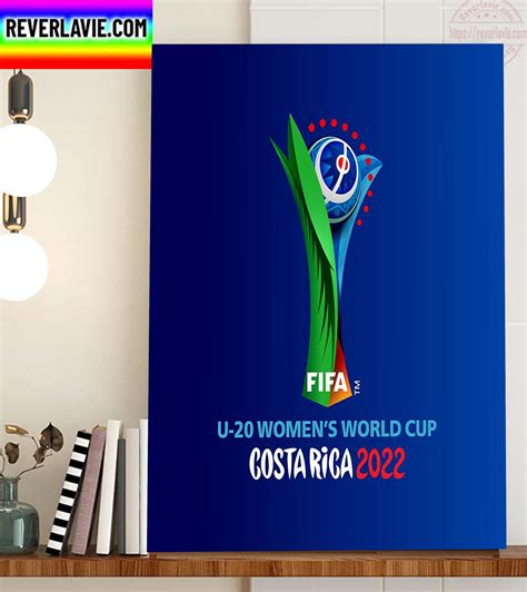 Fifa U20 Womens World Cup Costa Rica 2022 Logo Home Decor Poster