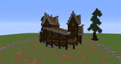 Taiga House Minecraft Project