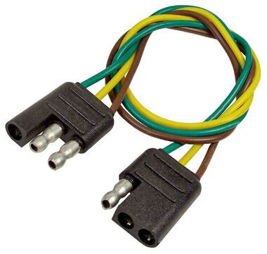 The exposed post are never hot until they are plugged into the socket, therefore it doesn't matter if they are exposed. 3 Way Molded Trailer Wiring Connector - The Repair Connector Store