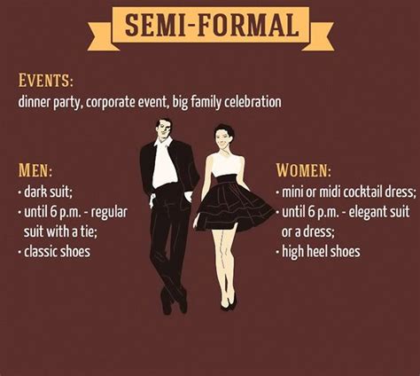 Guide To Most Basic Dress Code Rules Semi Formal Outfits For Women