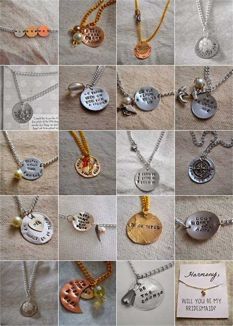Hand Stamped Metal Metal Stamped Jewelry Hand Stamped Necklace Stamped Necklaces Custom
