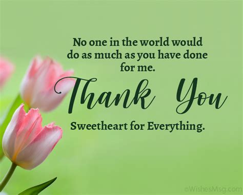 Thank You My Love Messages And Quotes Wishesmsg 2022
