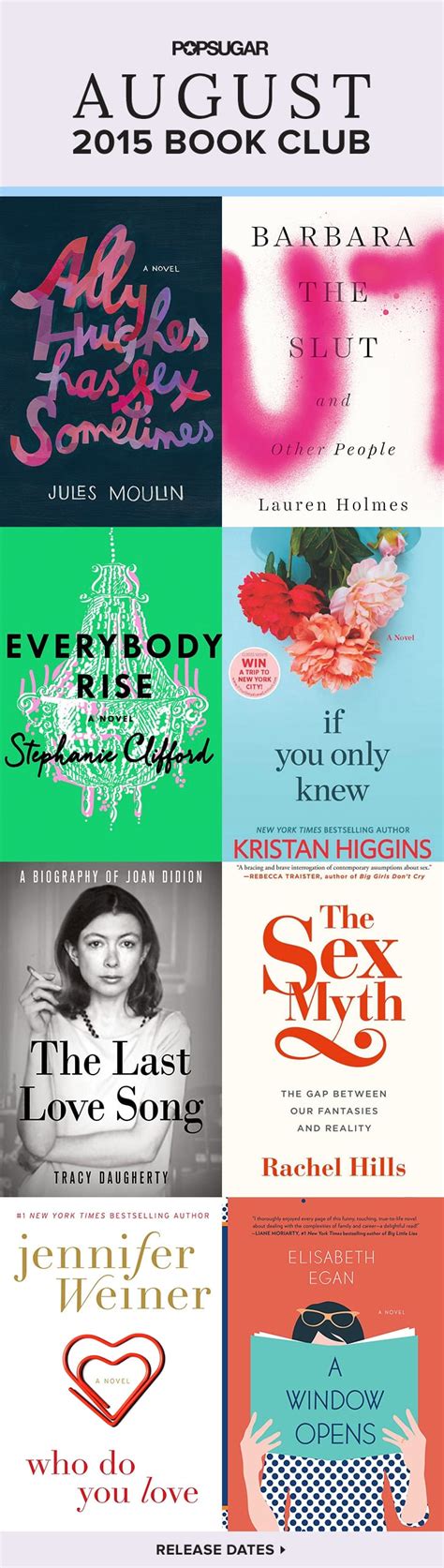 Best Books For Women August 2015 Popsugar Love And Sex