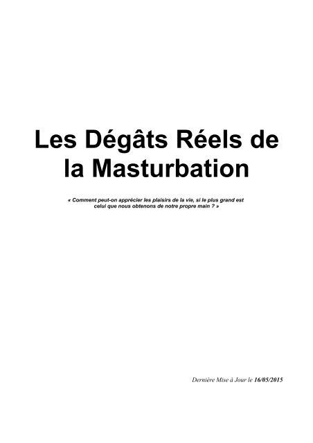 La Masturbation