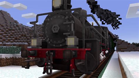 Minecraft Rails Of War Mod Russia O Class Steam Locomotive О паровоз