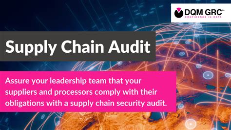 How To Conduct A Supply Chain Audit Dqm Grc Blog