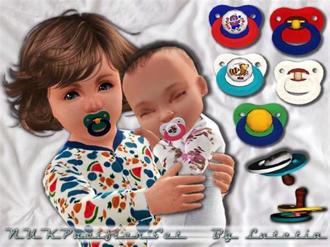 Baby Toddler Sims Baby Nuk Pacifier Sims 4 Toddler