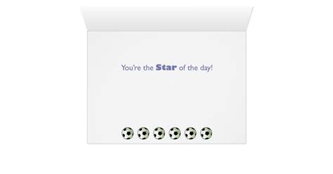 Happy Birthday Soccer Card Zazzle