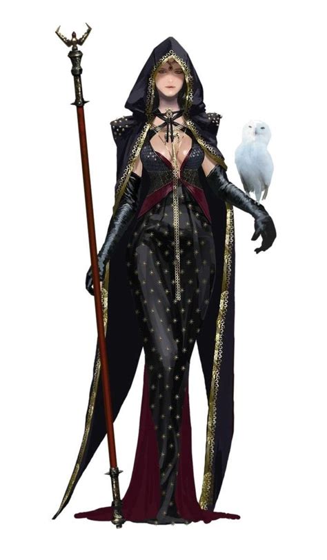 DnD Female Wizards And Warlocks Inspirational Female Wizard Fantasy Art Women Female