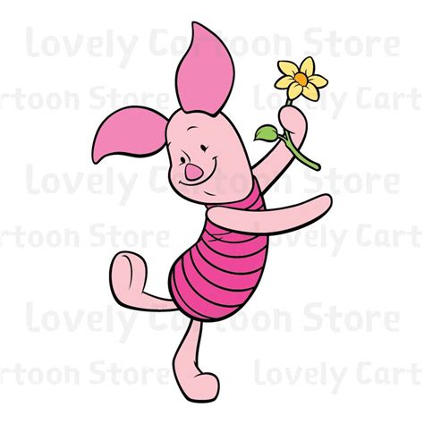 Winnie The Pooh & Piglet Svg Eps Dxf and Png formats 8 | Etsy
