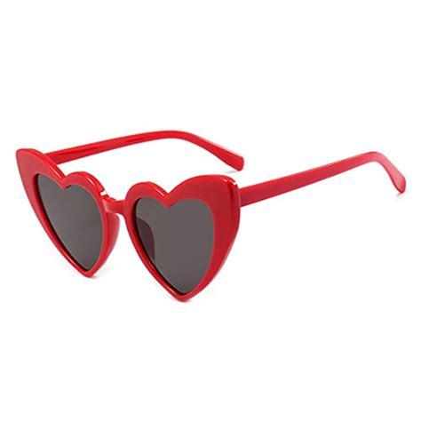 Best Heart Shaped Red Sunglasses For Valentine’s Day