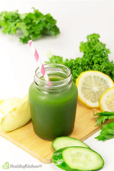 Green Vegetable Juice Recipe For A Healthy Lifestyle