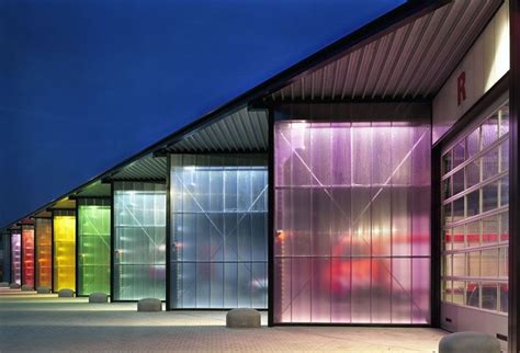 Expressive Polycarbonate Creating Colored Translucent Facades Archdaily