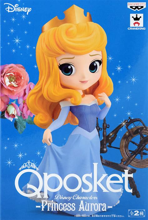 Qposket Princess Aurora Disney Characters Blue Dress Ichigo Toys