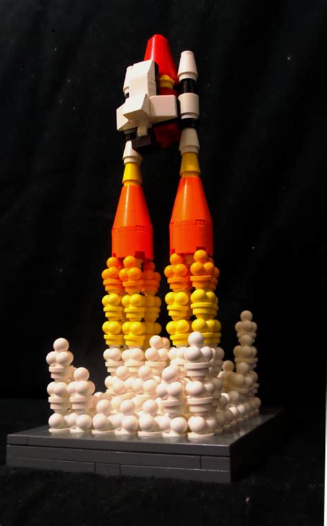 Lego Ideas Space Shuttle Launch Microscale