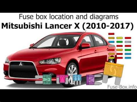 Mitsubishi lancer 1998 fuse box. 2009 Mitsubishi Lancer Fuse Box Diagram - Wiring Diagram Schemas
