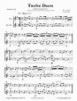 Mozart 12 Duets K 487 For Flute Alto Flute Sheet Music PDF Download ...