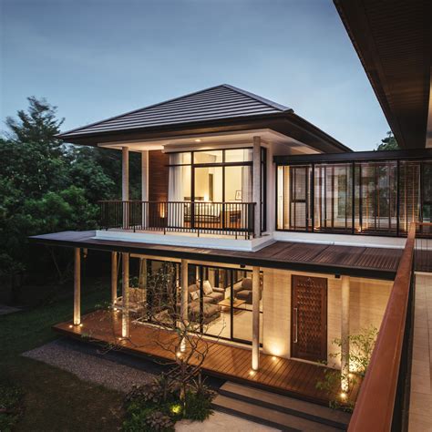 Sukhumvit 64 House Tropical House Design House Roof Design Modern