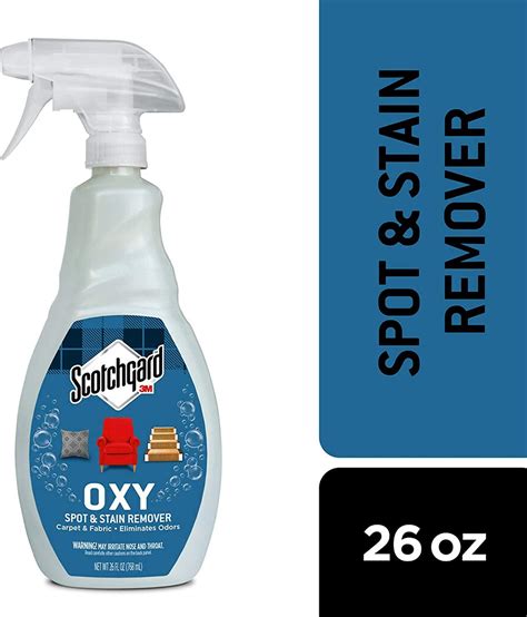 Scotchgard Oxy Carpet And Fabric Spot And Stain Remover 26 Fluid Ounce