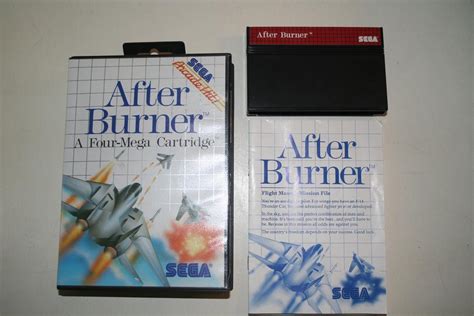 Sega Master System After Burner Parry Game Preserve