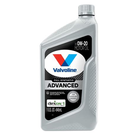 Buy Valvoline Advanced Full Synthetic Sae 0w 20 Motor Oil 1 Qt Online