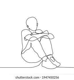 Hugging Knees Reference Sitting Knees Drawing Hugging Sketch Person