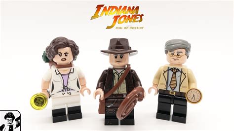 Lego Indiana Jones And The Dial Of Destiny Custom Minifigures Indy