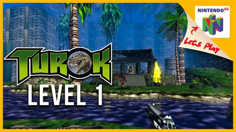Turok Dinosaur Hunter 4k 60fps Level 1 Hub Ruins YouTube