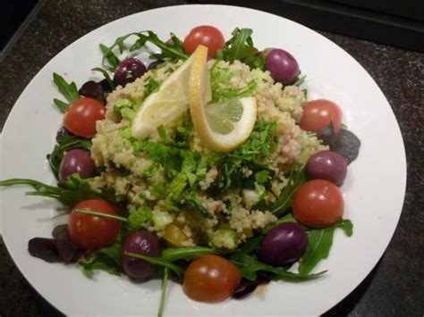 Couscous Avocado Salat mit Anhang Rezept