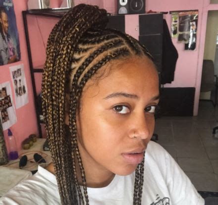 Braided hairstyles are a fantastic choice for kids because they are a lot of fun to do. Tsonga rapper Sho Madjozi's love for her culture began at home