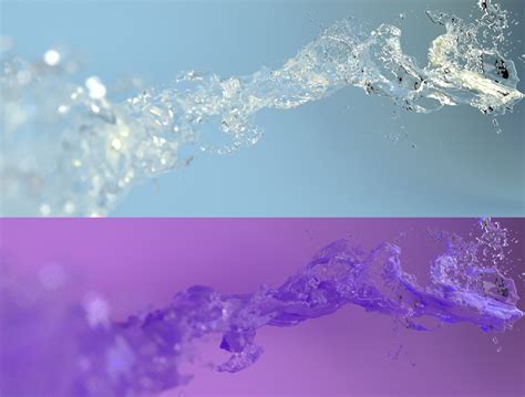 Animated Water Splash 3d Model Free Fluid Simulated By Happy Whale Vfx On Dribbble