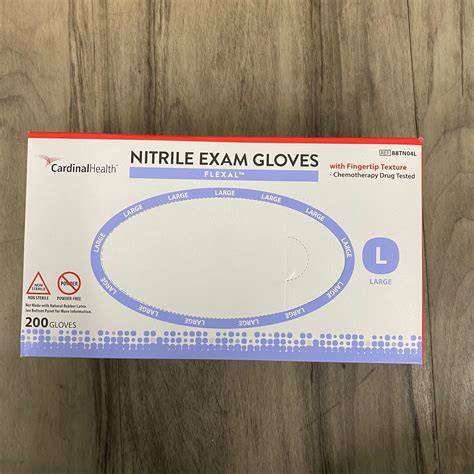 Cardinal Health Nitrile Chemo Grade Exam Gloves Box Of 200 Angelus Medical And Optical